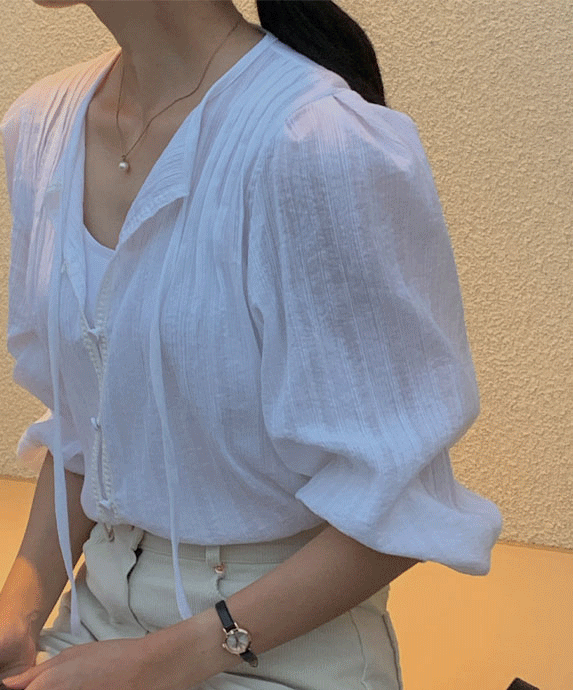 tieo blouse (white)